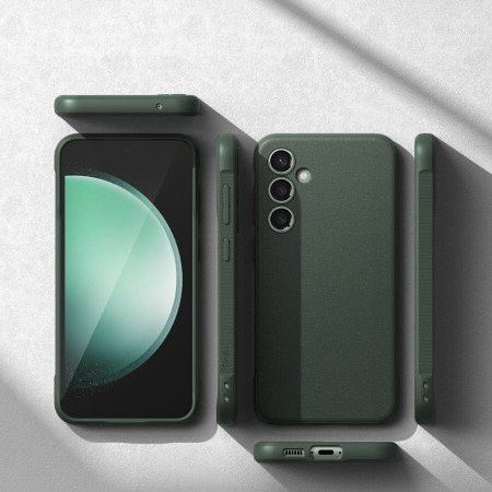 Husa pentru Samsung Galaxy S23 FE Ringke Onyx, Dark Green