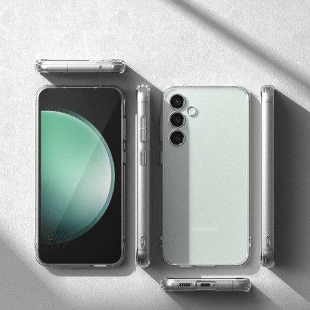 Husa pentru Samsung Galaxy S23 FE, Ringke Fusion, Matte Clear
