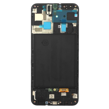Ecran cu Touchscreen si Rama Compatibil cu Samsung Galaxy A50, SM-A505F, Black