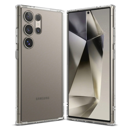 Husa pentru Samsung Galaxy S24 Ultra, Ringke Fusion, Matte Clear
