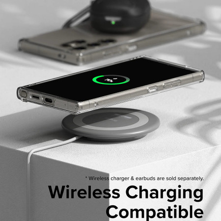 Husa pentru Samsung Galaxy S24 Ultra, Ringke Fusion, Matte Clear