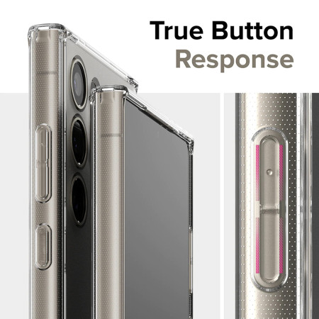 Husa pentru Samsung Galaxy S24 Ultra, Ringke Fusion, Matte Clear