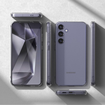 Husa pentru Samsung Galaxy S24, Ringke Fusion, Matte Clear