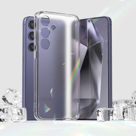 Husa pentru Samsung Galaxy S24, Ringke Fusion, Matte Clear