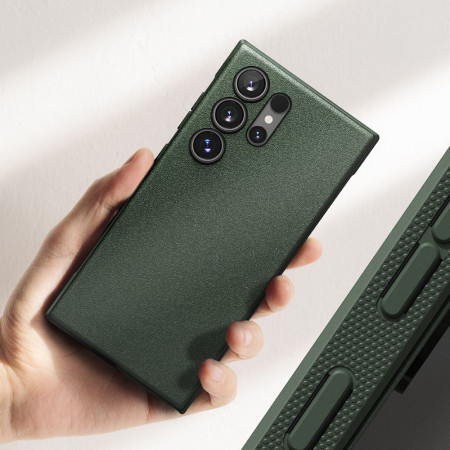 Husa pentru Samsung Galaxy S24 Ultra, Ringke Onyx, Dark Green