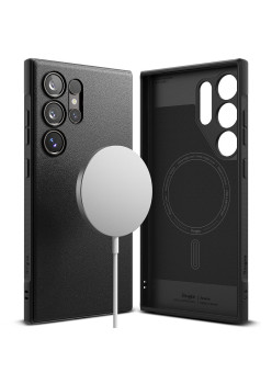 Husa pentru Samsung Galaxy S24 Ultra, Ringke Onyx MagSafe, Black