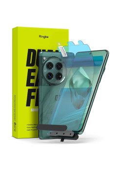 Folie pentru OnePlus 12, set 2 buc, Ringke Dual Easy Full, Clear