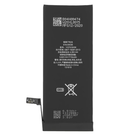 Baterie pentru iPhone 6s, APN 616-00036, 1715mAh, OEM, Black