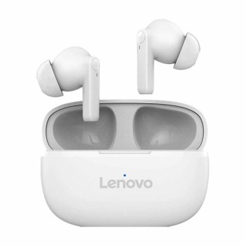 Casti Bluetooth TWS Lenovo HT05, White