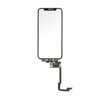 Touchscreen Compatibil cu iPhone XS + Banda + OCA, OEM, Black