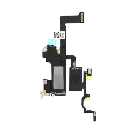 Difuzor Ureche Compatibil cu iPhone 12, cu Senzor Lumina Proximitate si Banda, OEM, Black