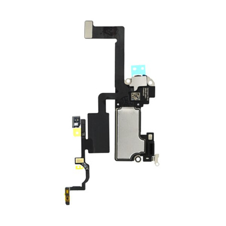 Difuzor Ureche Compatibil cu iPhone 12, cu Senzor Lumina Proximitate si Banda, OEM, Black