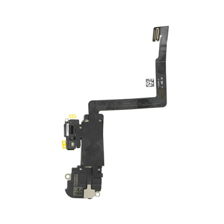 Difuzor Ureche Compatibil cu iPhone 11 Pro Max cu Senzor Lumina Proximitate si Banda, OEM, Black