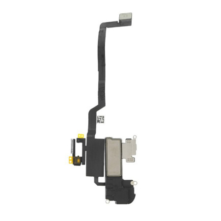 Difuzor Ureche Compatibil cu iPhone X, cu Senzor Lumina Proximitate si Banda, OEM, Black