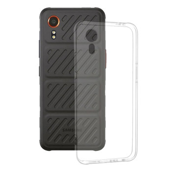 Husa Silicon compatibila Samsung Galaxy Xcover7, Pastreaza Originalitatea, Transparent 