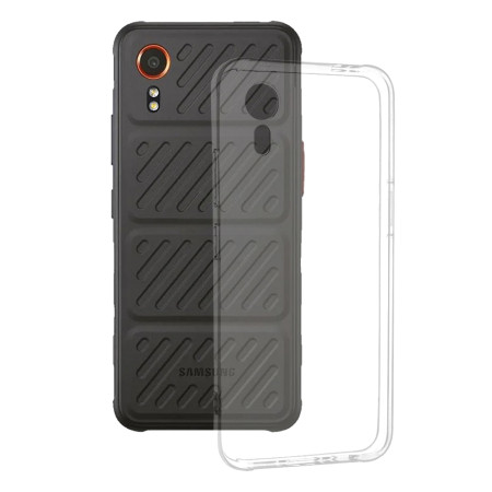 Husa Silicon compatibila Samsung Galaxy Xcover7, Pastreaza Originalitatea, Transparent 