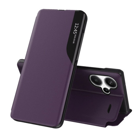 Husa Tip Carte compatibila Xiaomi Redmi Note 13 Pro Plus, Stand View, Purple