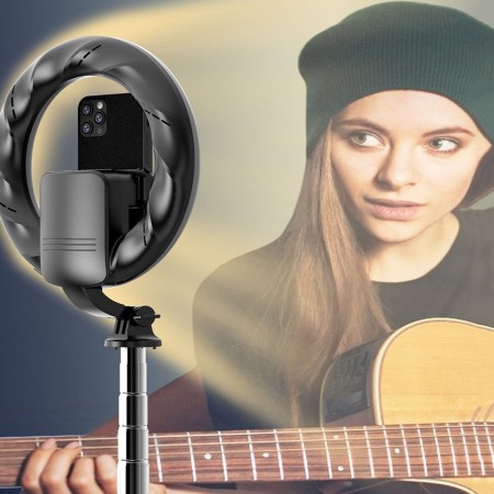 Selfie Stick cu Trepied si Telecomanda, 168cm - Techsuit (Q05s) - Black