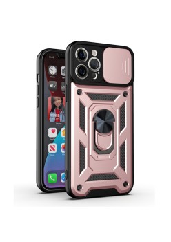 Husa pentru iPhone 12 Pro Max - Techsuit CamShield Series - Rose Gold