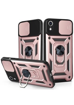 Husa pentru iPhone XR - Techsuit CamShield Series - Rose Gold