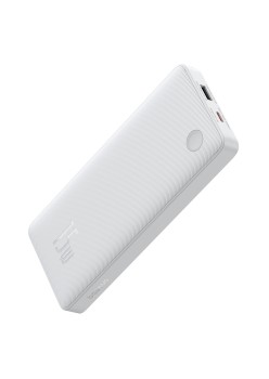 Acumulator Extern USB, Type-C, 15W, 10000mAh + Cable Type-C, 30cm - Baseus Airpow Lite (P10067500213-00) - White