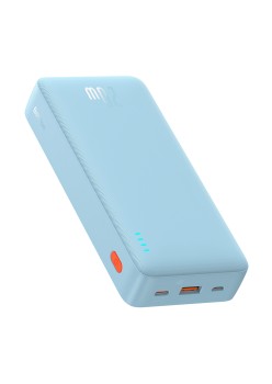 Acumulator Extern USB, Type-C, Micro-USB, 20W, 20000mAh - Baseus Airpow (P10022804313-00) - Galaxy Blue