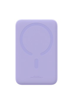 Acumulator Extern Type-C, Incarcare Wireless, 20W, 20000mAh + Cablu Type-C, 30cm - Baseus Mini (PPCX150005) - Purple