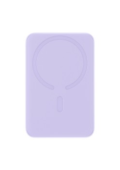 Baterie Externa USB-C, MagSafe, 10000mAh, 20W - Baseus Magnetic Mini (PPCX110105) - Purple