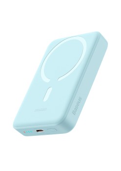 Baterie Externa USB-C, MagSafe, 10000mAh, 30W - Baseus Mini (PPCX110203) - Blue