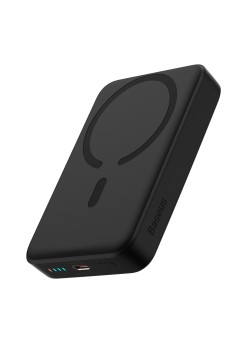 Baterie Externa USB-C, MagSafe, 10000mAh, 30W - Baseus Mini (PPCX110201) - Black