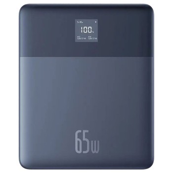 Acumulator Extern 2x Type-C, 65W, 12000mAh + Cablu USB-C - Baseus (P10063801323-00) - Blue