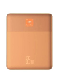 Acumulator Extern 2x Type-C, 65W, 12000mAh + Cablu USB-C - Baseus (P10063801733-00) - Orange