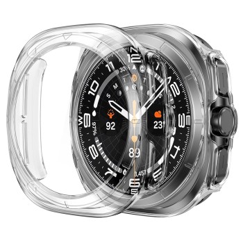 Husa pentru Samsung Galaxy Watch Ultra (47mm) + Folie - Techsuit Defense360 Pro - Clear