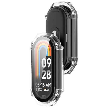Husa pentru Xiaomi Mi Band 9 / 9 NFC + Folie - Techsuit Defense360 Pro - Black