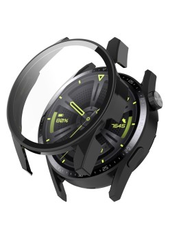 Husa pentru Huawei Watch GT 3 (46mm) + Folie - Techsuit Defense360 Pro - Black