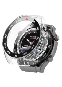 Husa pentru Huawei Watch Ultimate + Folie - Techsuit Defense360 Pro - Clear