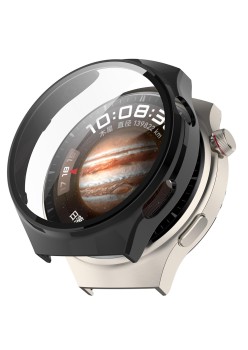 Husa pentru Huawei Watch 4 Pro + Folie - Techsuit Defense360 Pro - Black