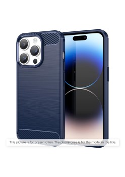 Husa pentru Google Pixel 9a - Techsuit Carbon Silicone - Blue