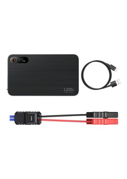 Jump Starter cu Clesti pentru Pornire 1200A, 12000mAh - Baseus (C00245700111-00) - Black