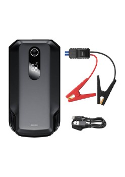 Starter Auto/Baterie Externa 20000mAh, 2000A, USB - Baseus Super Energy Max (CGNL020001) - Black