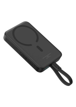 Acumulator Extern MagSafe, USB-C, Lightning, 30W, 10000mAh - Baseus Magnetic Mini (P1002210B113-00) - Black