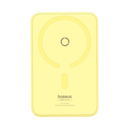 Baterie Externa MagSafe 5000mAh, 20W - Baseus PPCXZ05 (P10064101Y23-00) - Yellow