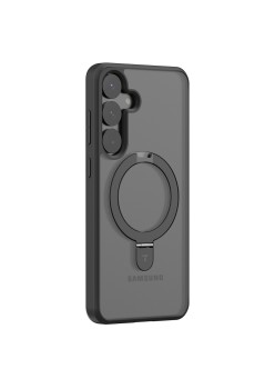 Husa pentru Samsung Galaxy S25 - Torras Ostand Series - Black