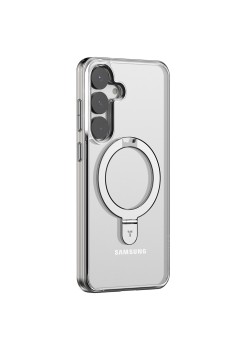 Husa pentru Samsung Galaxy S25 - Torras Ostand Series - Clear