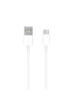 Cablu de Date USB la Tip-C 2.1A, 1m , Samsung EP-DG970BWE, White