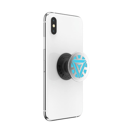 Suport pentru telefon tip Popsockets PopGrip, Arc Reactor
