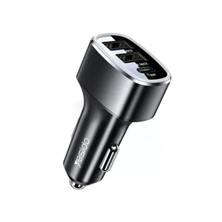 Incarcator Dual USB, Tip-C, 49W, Yesido, Black
