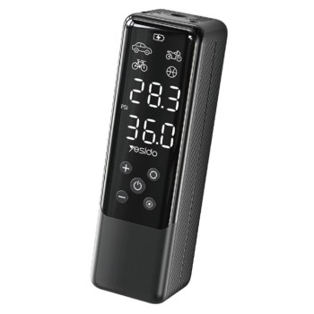 Compresor auto digital pentru Rotile Masinii, 50W, Yesido, Black