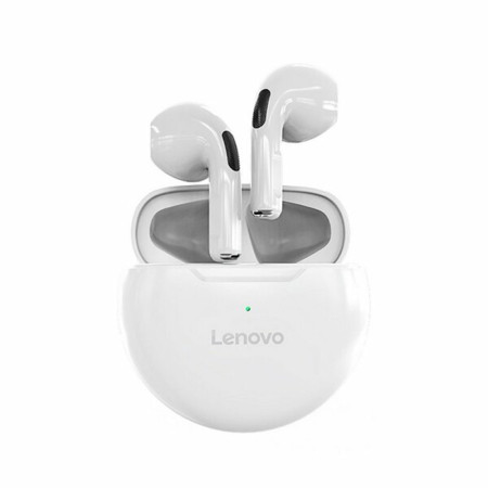 Casti Bluetooth TWS Lenovo HT38, White