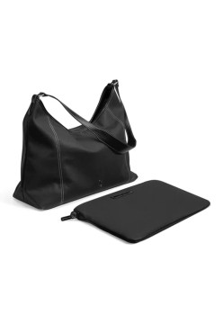 Geanta pentru Dama cu Husa Laptop 14 inch - Tomtoc Tote Bag (T28M1DV) - Black